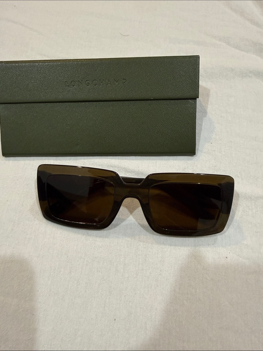 Longchamp Rectangular Sunglasses